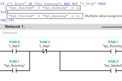 Structured Control Language (SCL) Elements