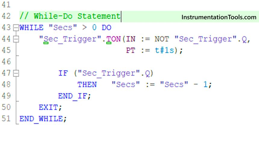 Use of Comments in SCL Language