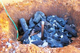 Why Are Charcoal and Salt Added to an Earthing Pit