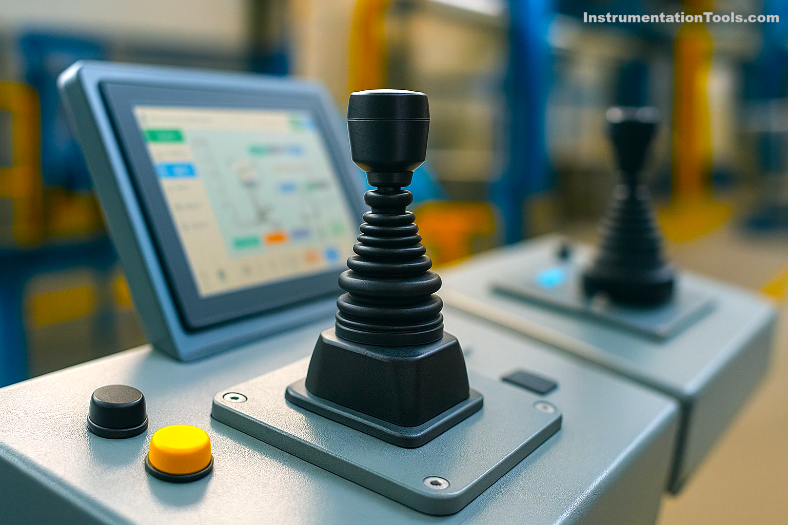 Modern Industrial Joystick Controls