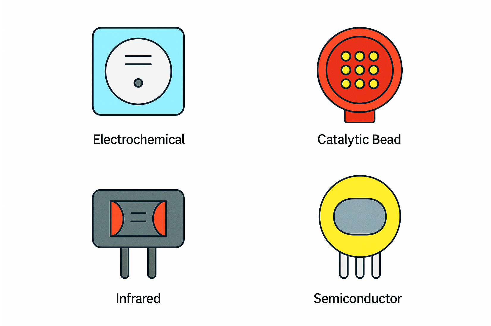 Sensor Technologies in Gas Detectors
