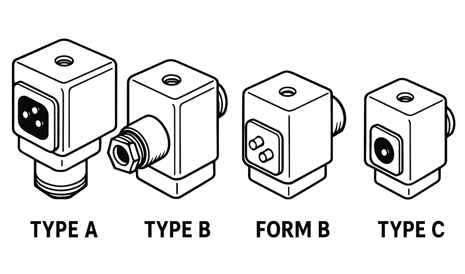 Types of DIN Valve Connectors