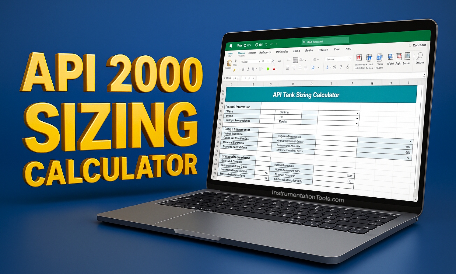 API 2000 Sizing Calculator - Tank Blanketing Valves