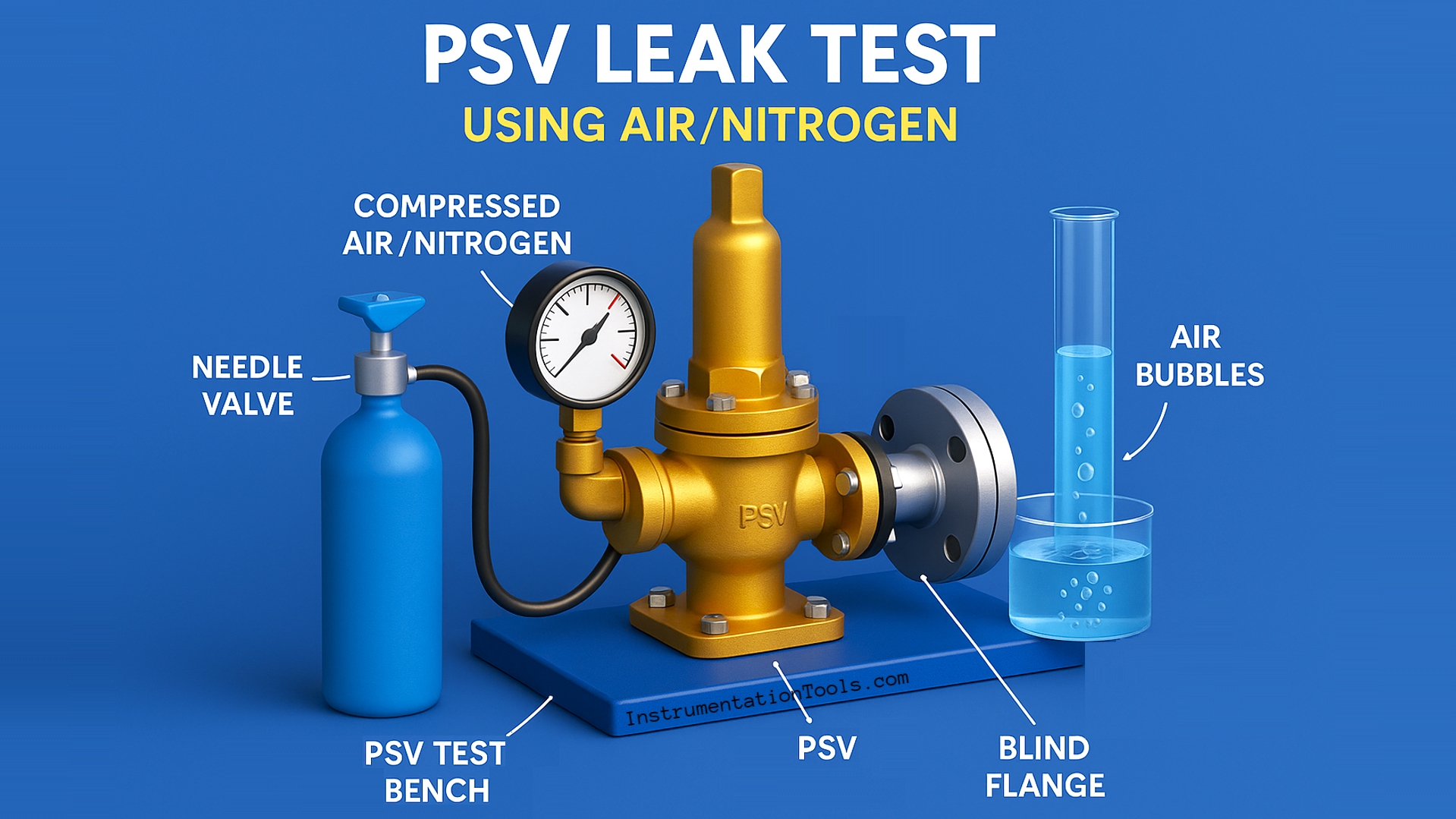 Pressure Safety Valve Leak Test Procedure