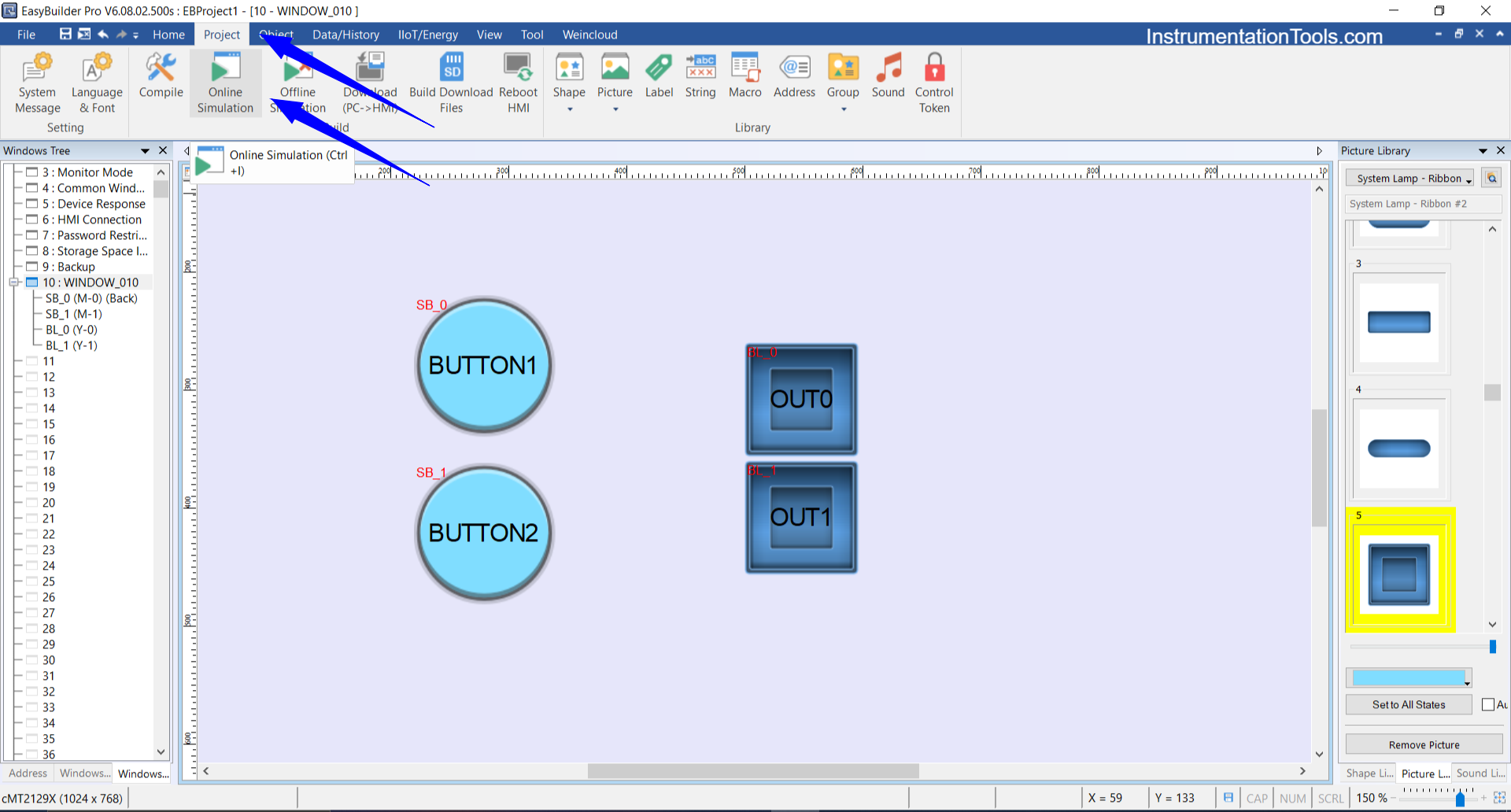 Free Weintek Easybuilder Pro HMI development software