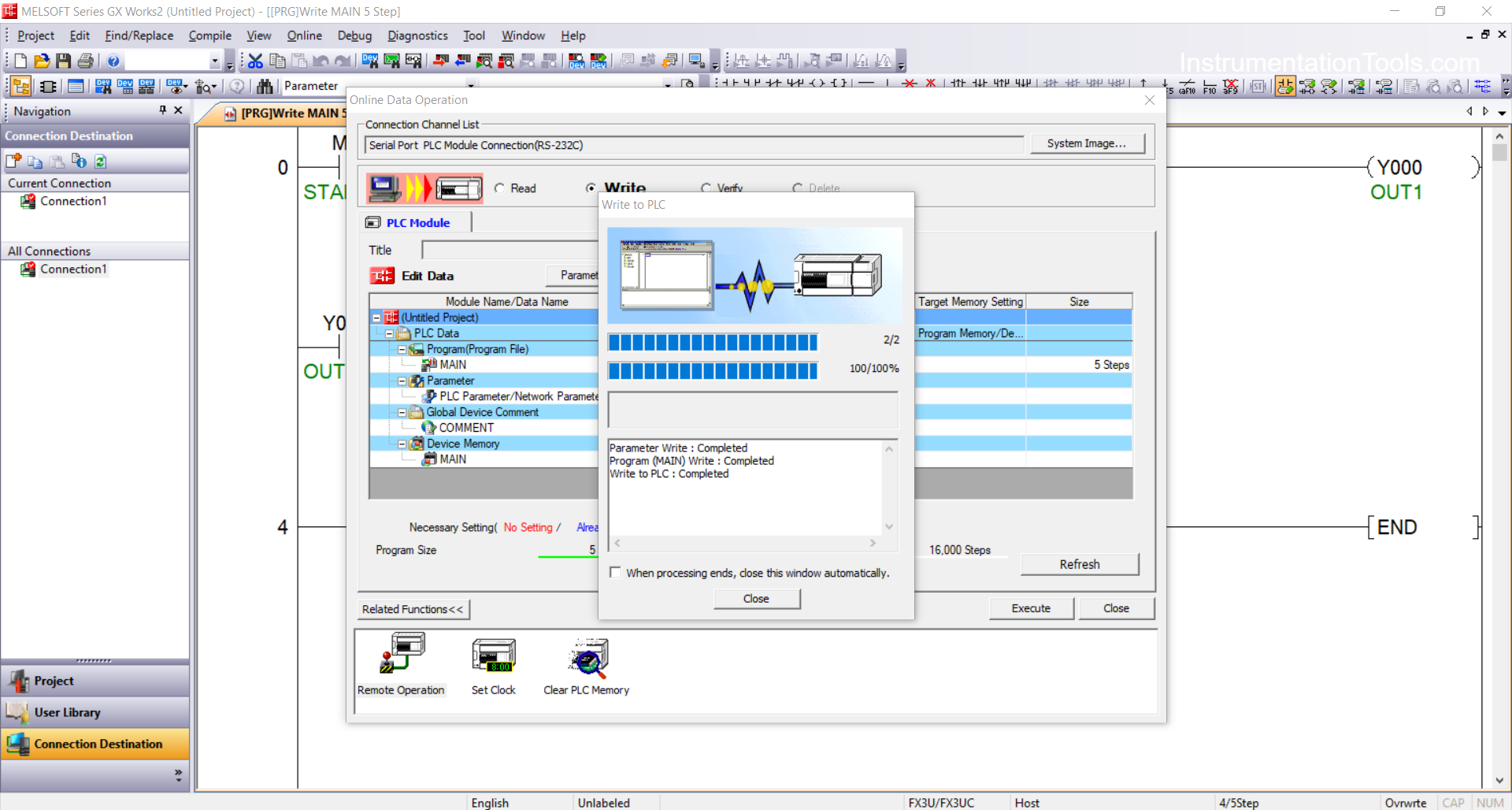 Mitsubishi FX series programming basics