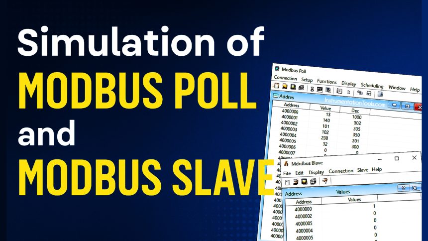 Modbus Poll and Modbus Slave