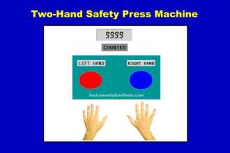 PLC Based Two-Hand Press Machine Safety Logic