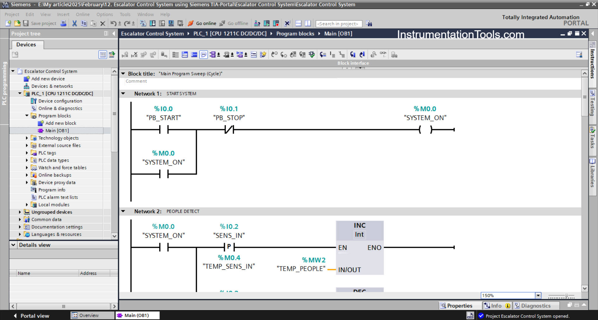 User-Based Escalator Automation