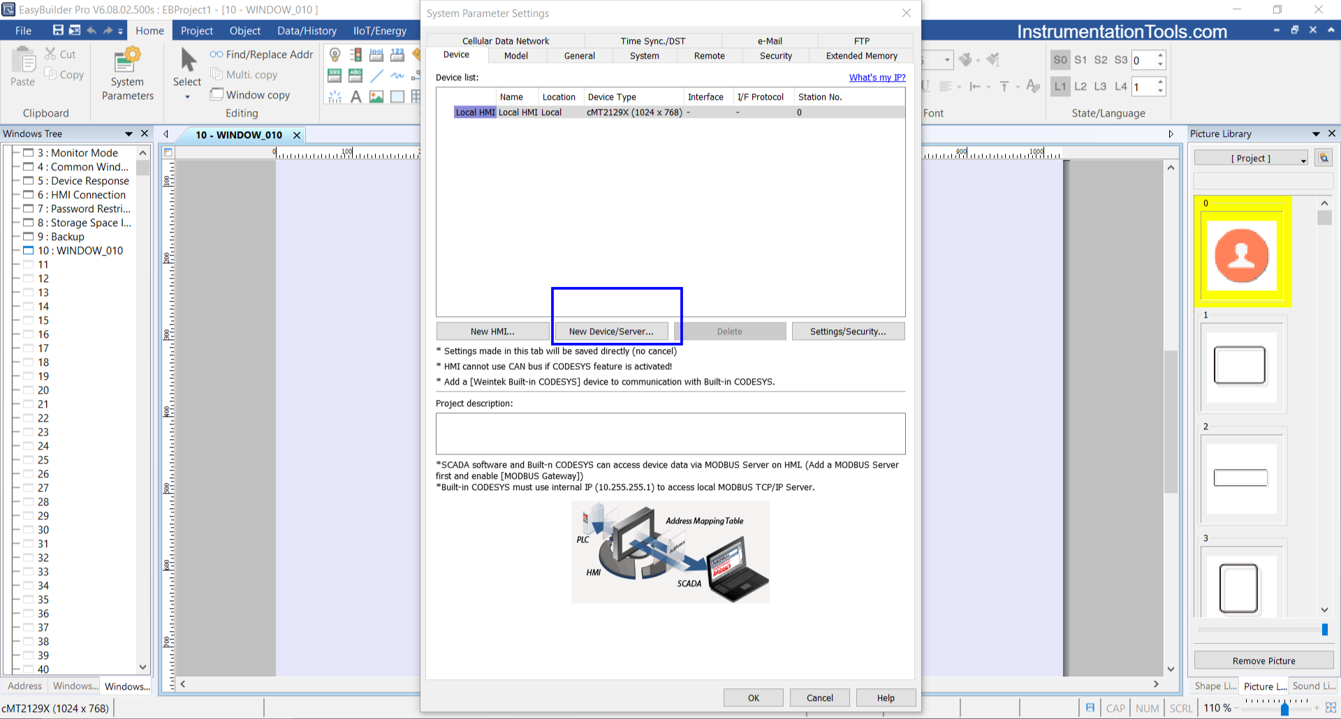 Weintek online simulation