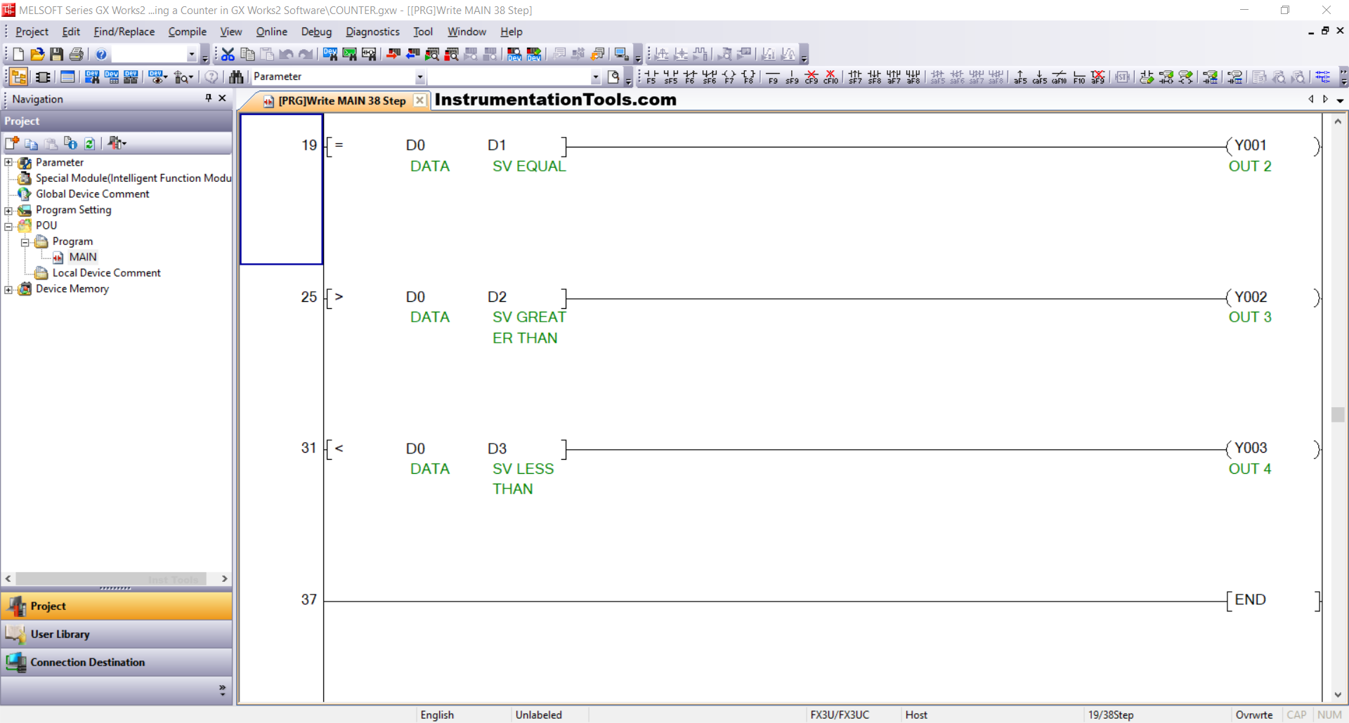 Introduction to Counter Blocks in Mitsubishi PLC