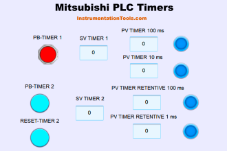 Mitsubishi PLC Timers