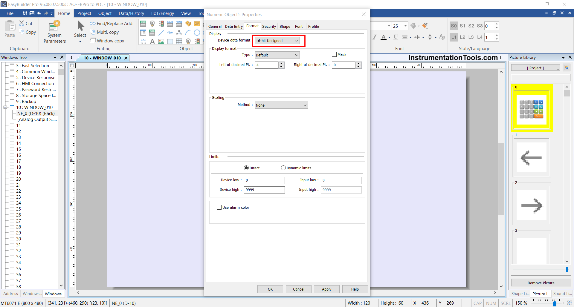 Analog Output Testing in Mitsubishi