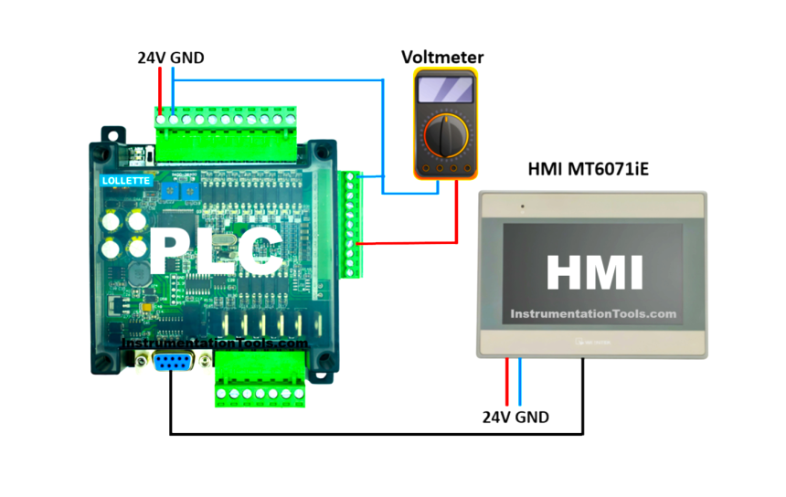 Analog Voltage Control in PLC Using Weintek HMI MT6071IE