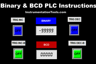 Omron PLC Tutorial Binary and BCD Instructions