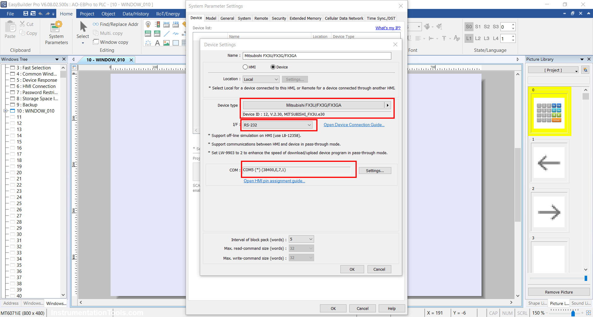 Simulate Analog Output in Mitsubishi PLC