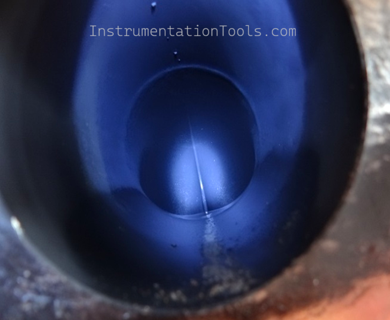 Mass Flow meter flow tube Inlet