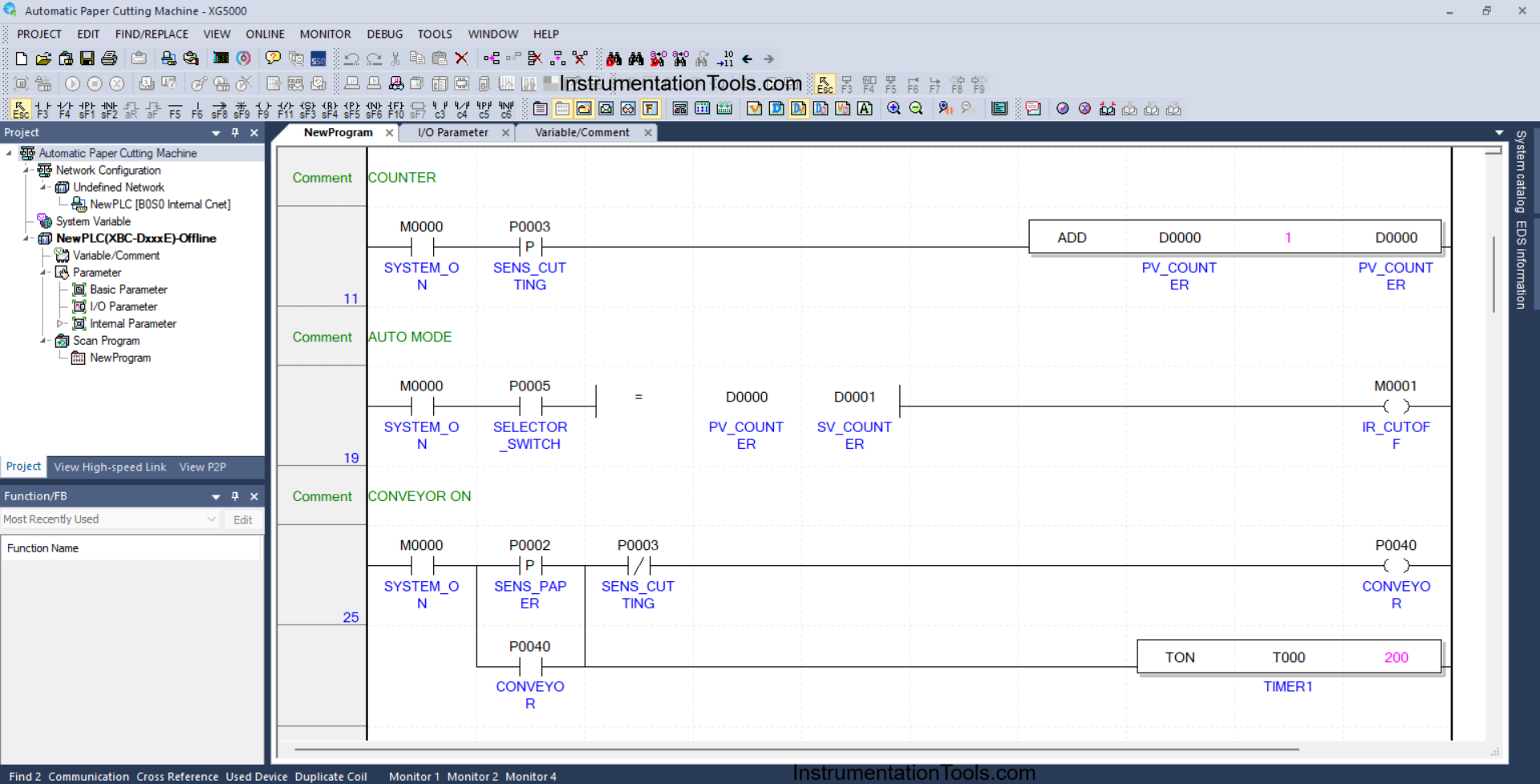 Automatic Sheet Cutter with PLC-Based Control