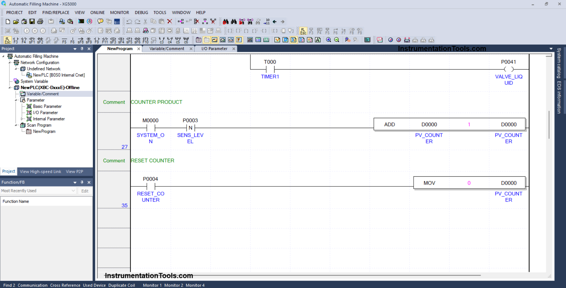 Conveyor-Based Filling Machine Logic