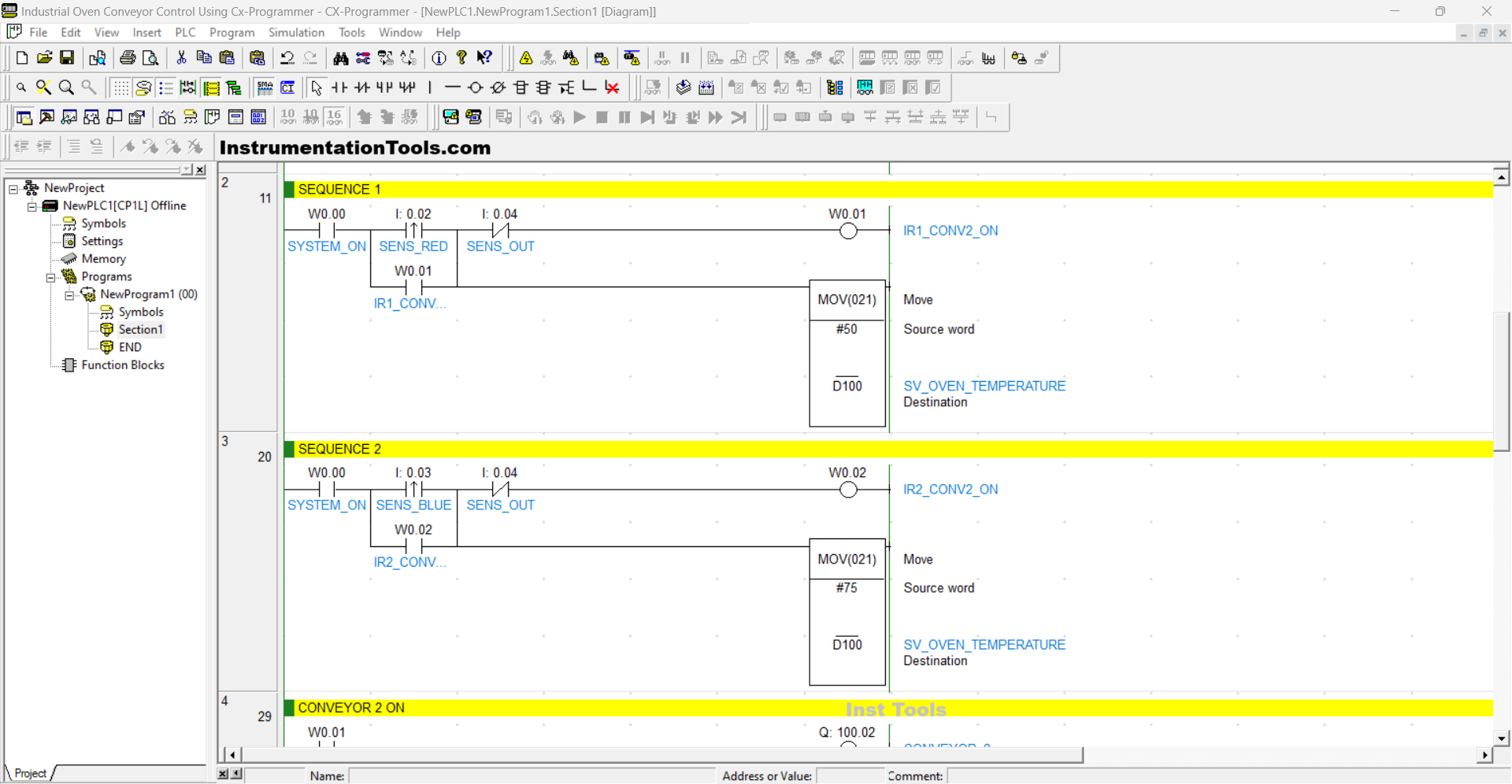 PLC-Based Temperature Control in Industrial Conveyor Oven