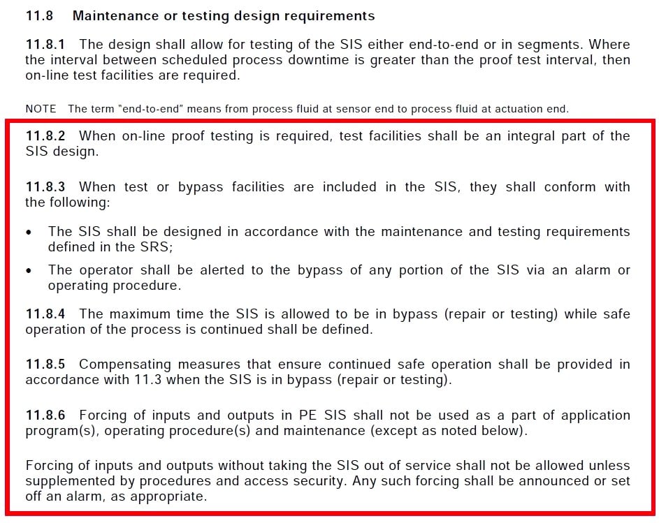 Bypassing for Device Repair or Proof Testing