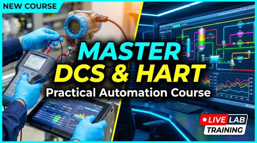 Distributed Control System Course with HART Protocol - Practical Automation Training