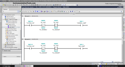 Gas Detection and Safety Logic