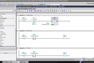 Siemens TIA Portal lamp control