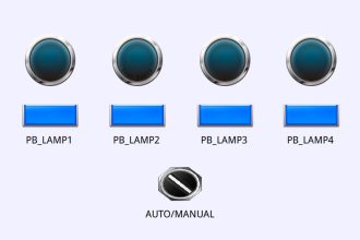 Siemens PLC Lamp Logic Programming Exercise