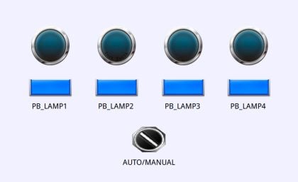 Siemens PLC Lamp Logic Programming Exercise