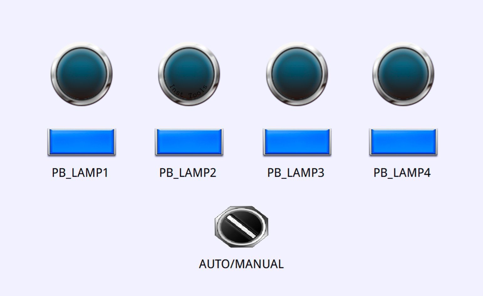 Siemens PLC Lamp Logic Programming Exercise