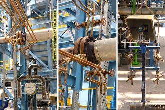 1 Orifice Plate with 3 Flow Transmitters