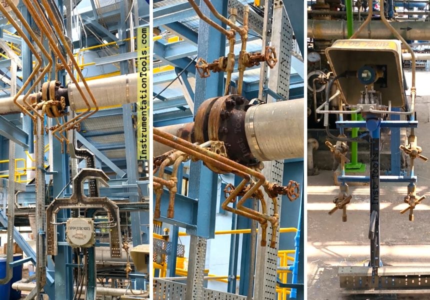 1 Orifice Plate with 3 Flow Transmitters