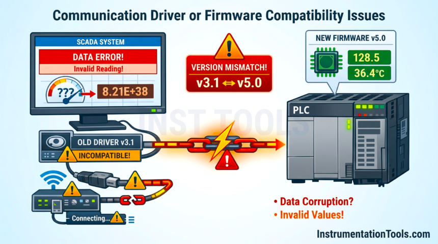 SCADA Data Showing Wrong Values While PLC is Correct