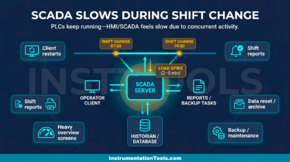 SCADA Systems Slow Only During Shift Change