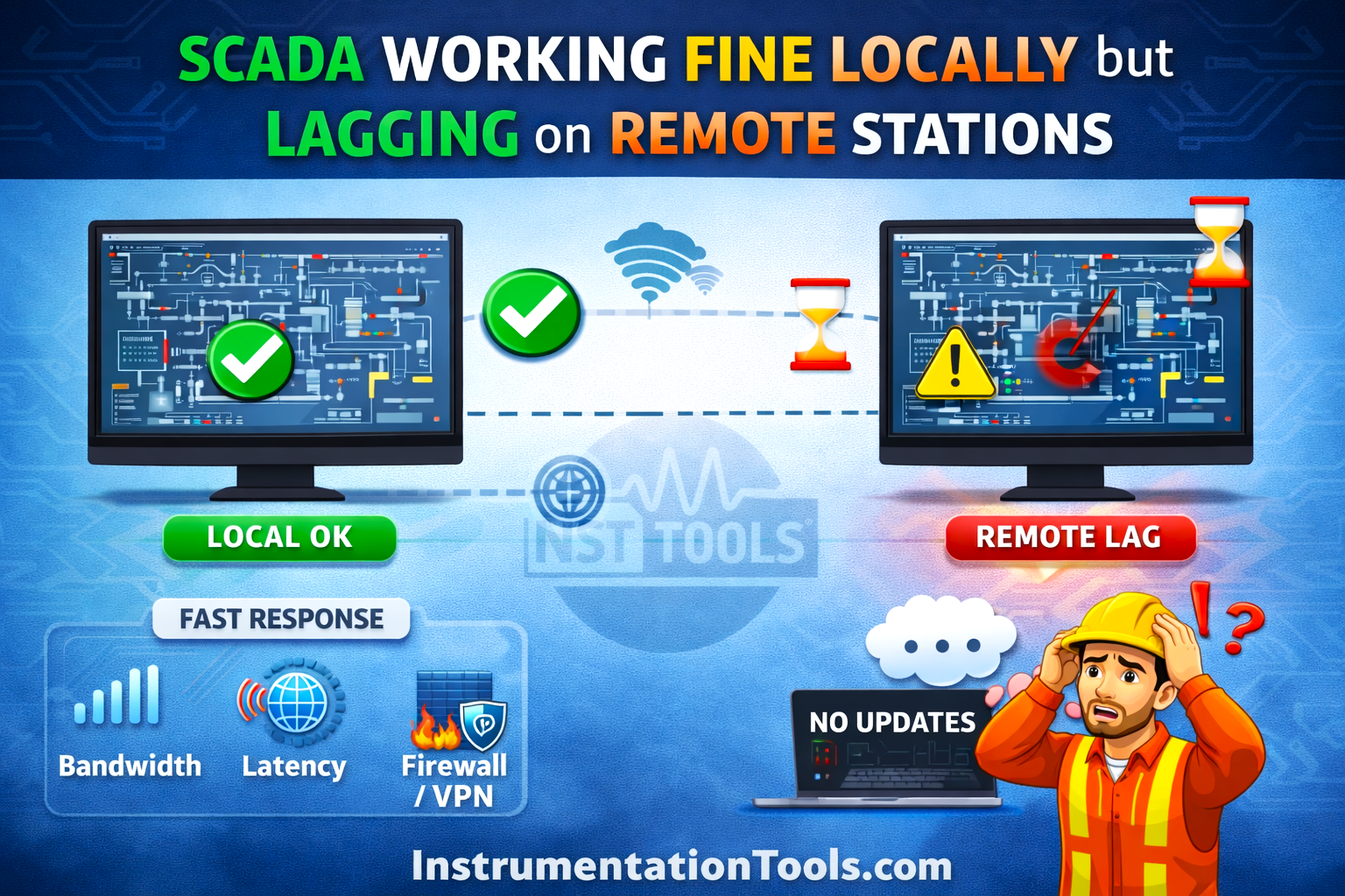 SCADA local vs. remote