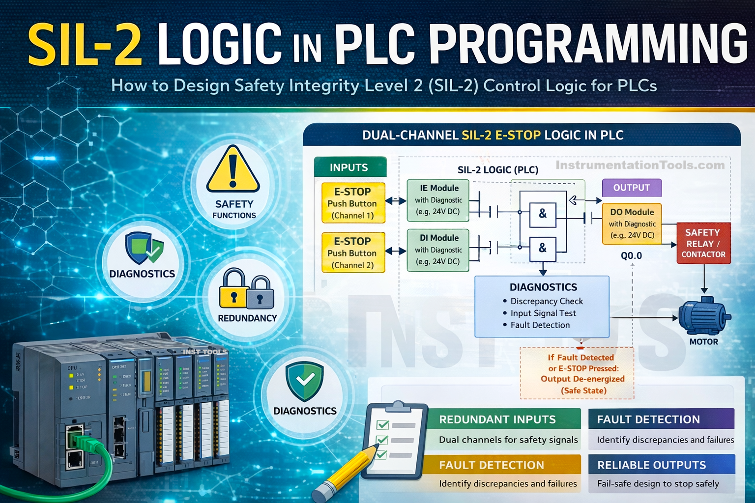 SIL 2 Safety PLC