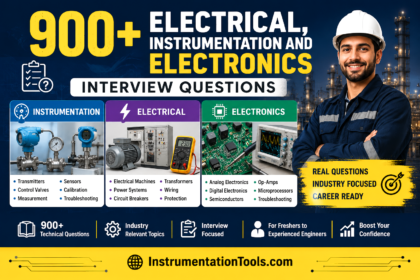 900+ Electrical, Instrumentation and Electronics Interview Questions