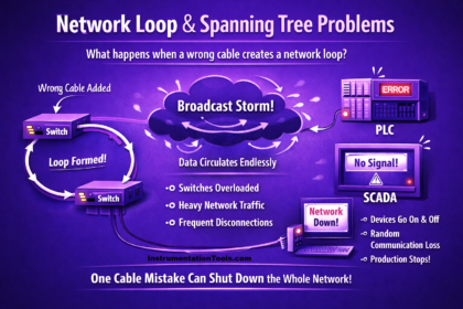 Industrial Communication Topology Based Failures