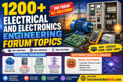 1200+ Electrical and Electronics Engineering Forum Topics