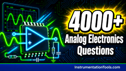 4000 Analog Electronics Questions