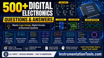 500+ Digital Electronics Questions and Answers