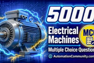 5000 Electrical Machines MCQ (Multiple Choice Questions)