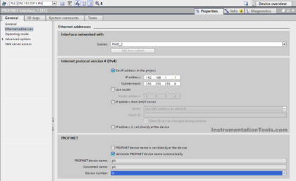 Advanced Diagnostics in Profinet Communication Protocol