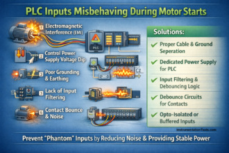 PLC Inputs Disturbance During Motor Starting