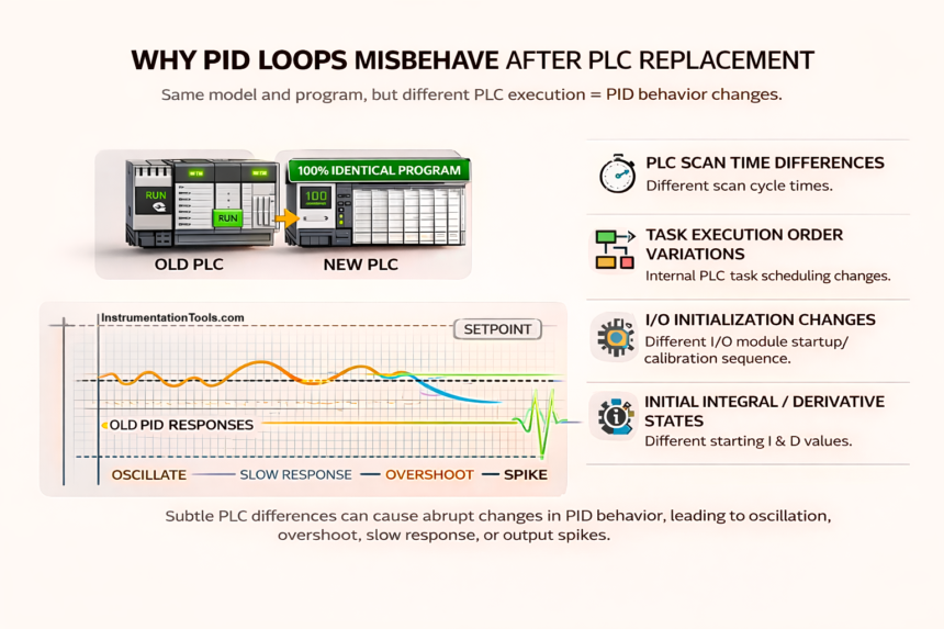 PLC PID Loops Oscillate