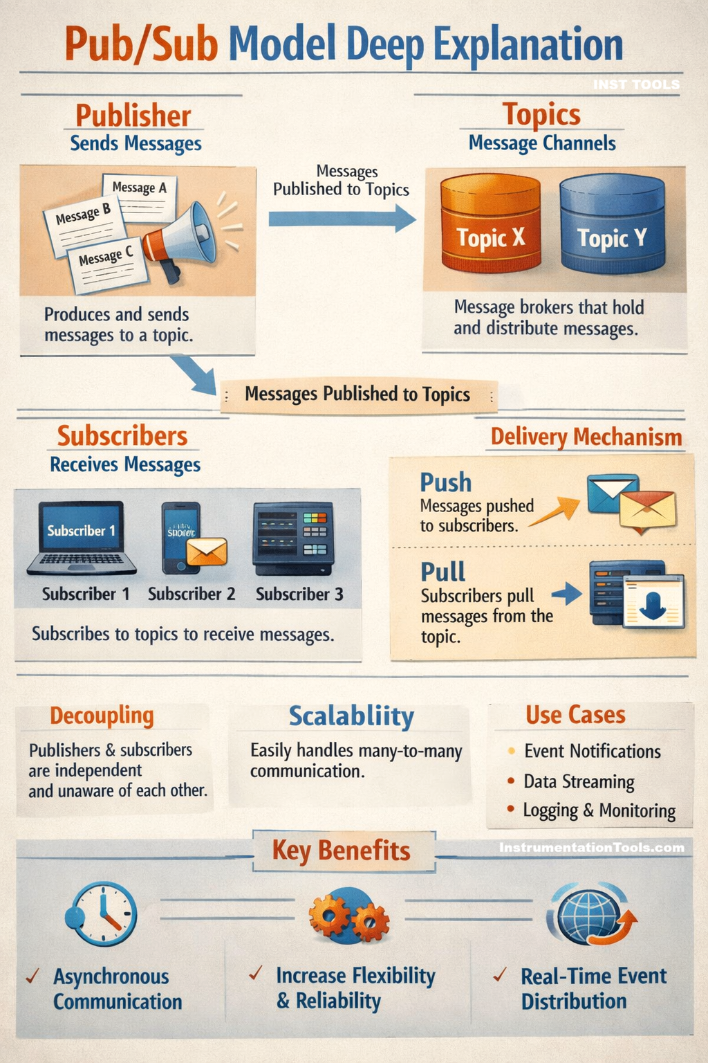 Publisher - Subscriber Model Deep Explanation