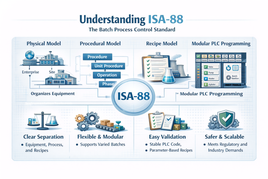 ISA-88 International Standard for Batch Control Systems 