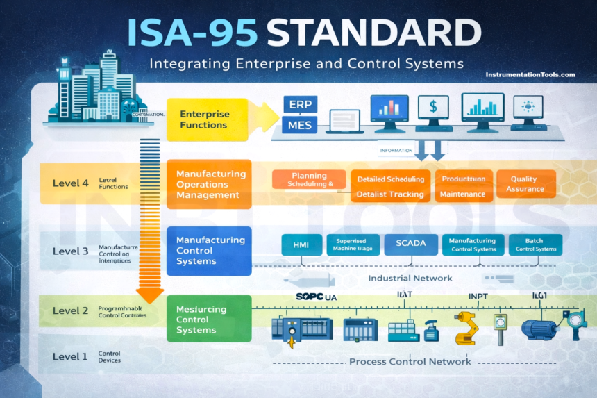 ISA 95 Integrating Enterprise and Control Systems