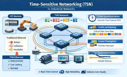 Time Sensitive Networking in Industrial Networks